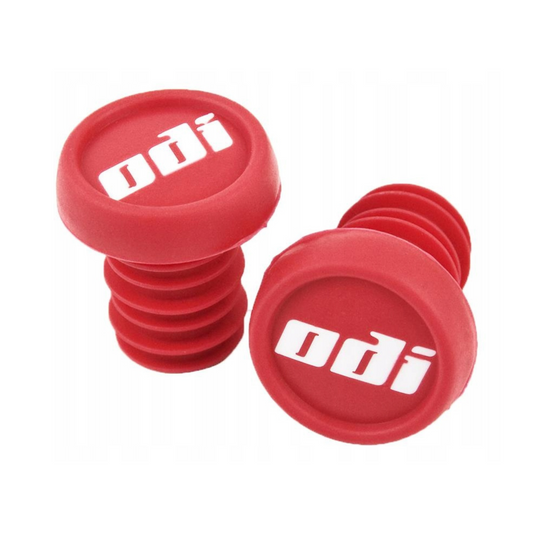 Gripy rowerowe ODI Bar Ends, Czerwone