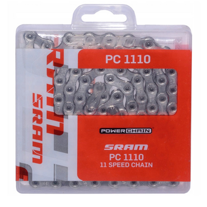 Łańcuch rowerowy SRAM Srebrny 11rz. 114og., PC-1110
