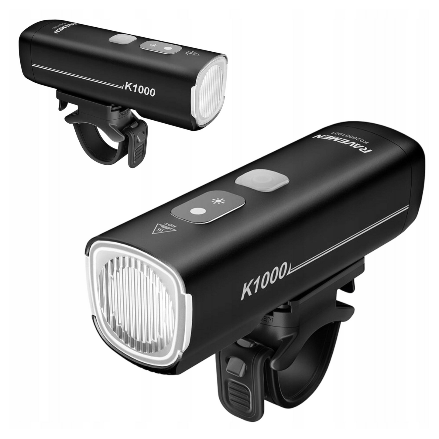 Lampa rowerowa przednia Ravemen K1000 AI